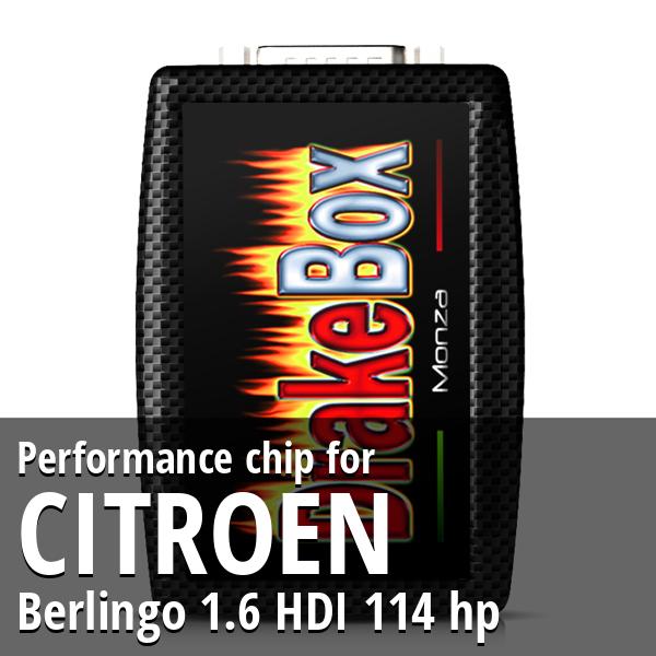 Performance chip Citroen Berlingo 1.6 HDI 114 hp