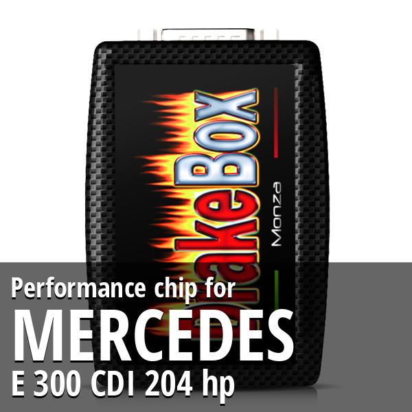 Performance chip Mercedes E 300 CDI 204 hp