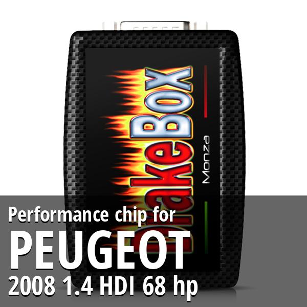 Performance chip Peugeot 2008 1.4 HDI 68 hp